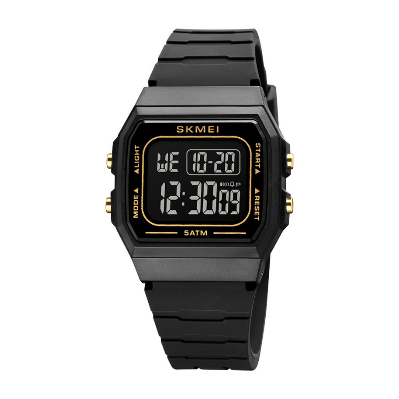 Ψηφιακό ρολόι χειρός – Skmei - 1683 - 016830 - Black/Gold