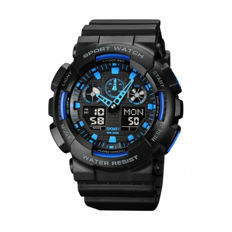 Ψηφιακό/αναλογικό ρολόι χειρός – Skmei - 1832 - 018322 - Black/Blue
