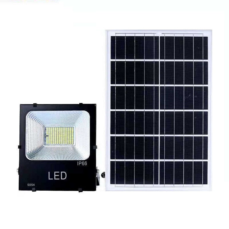 Αδιάβροχος ηλιακός προβολέας LED με πάνελ - 5054 - 30W - 718991-1