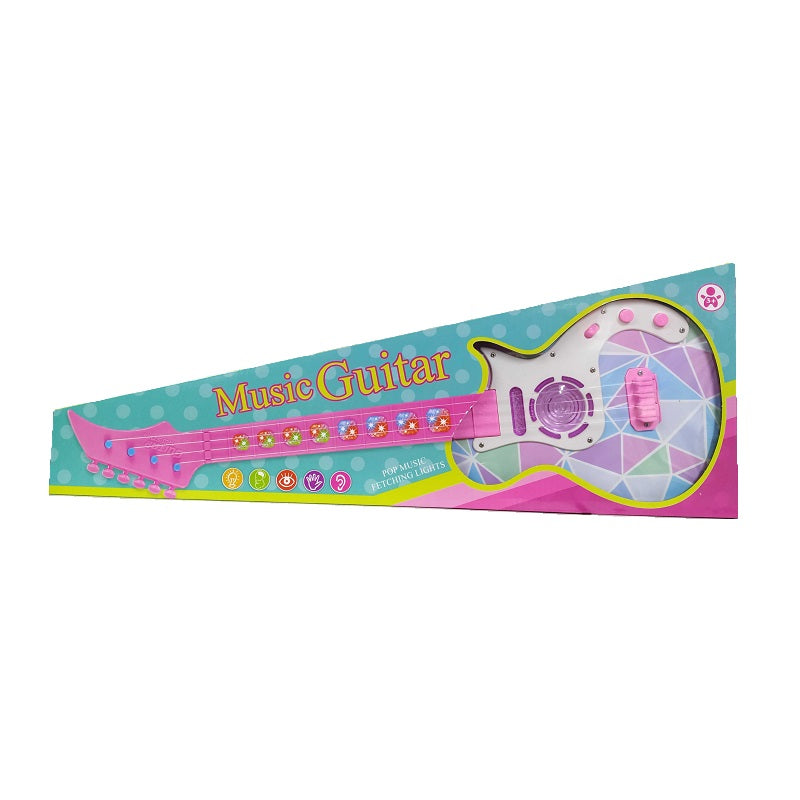 Παιδική ηλεκτρονική κιθάρα - 959-BP - 073137 - Pink