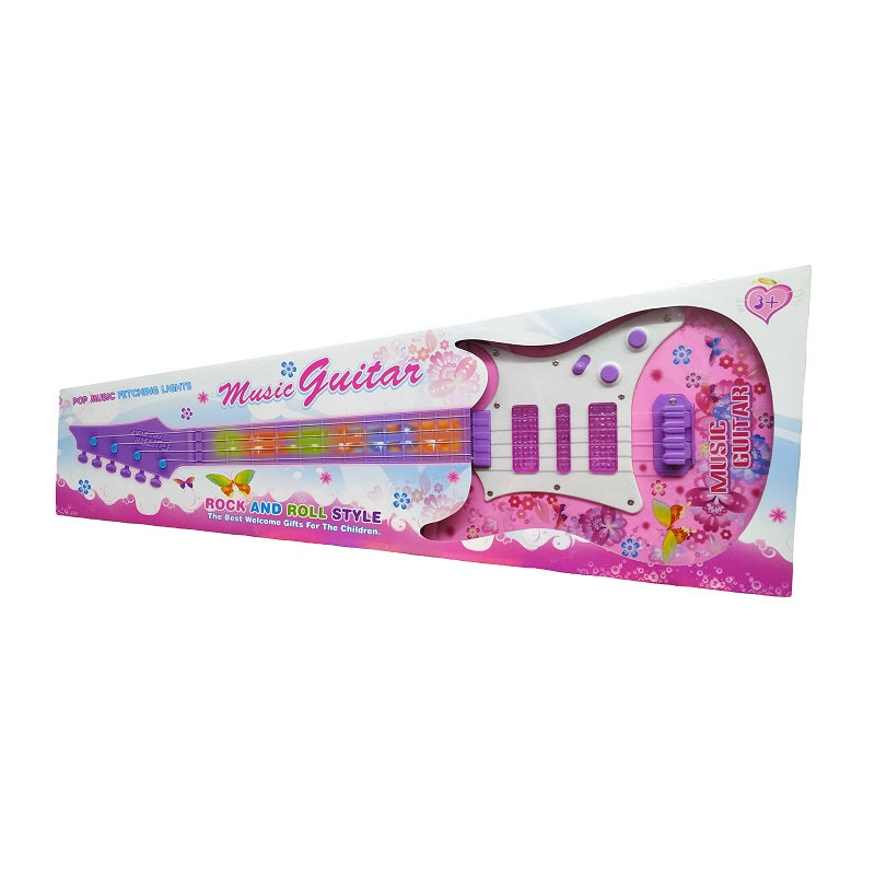 Παιδική ηλεκτρονική κιθάρα - 929-AB - 073144 - Pink