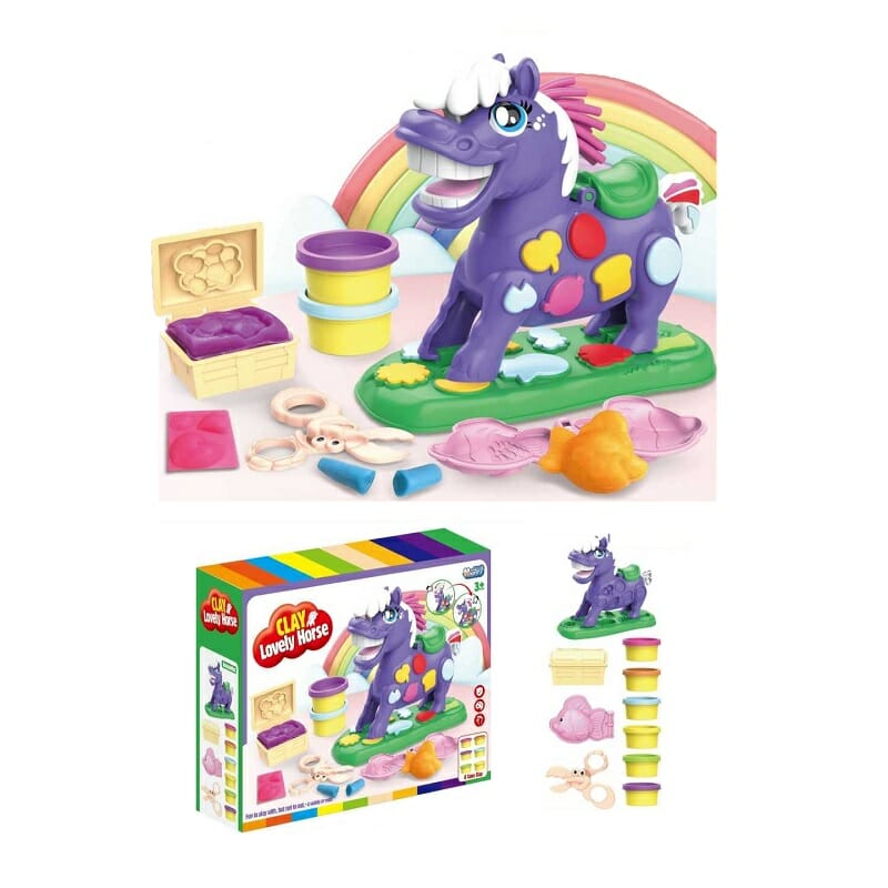 Σετ κατασκευών πλαστελίνης - Clay Horse - 8070 - 091279