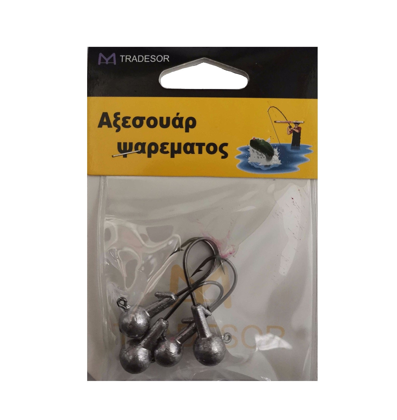 Μολυβοκεφαλές με αγκίστρι - 7gr - 4pcs - 30182