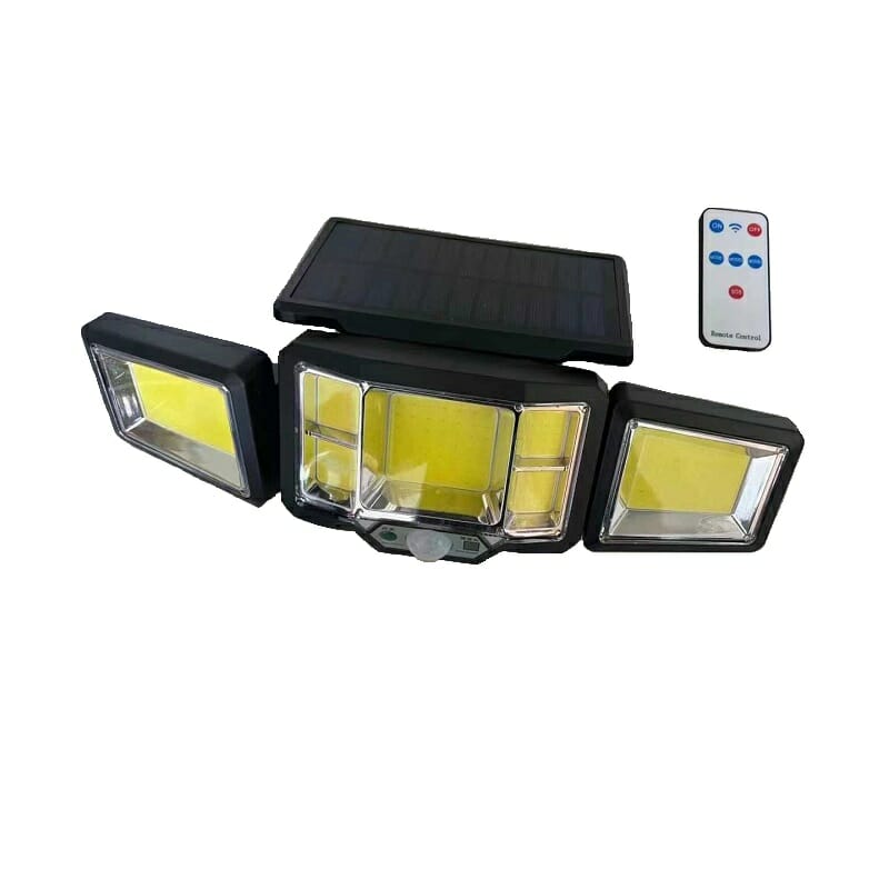 Ηλιακός προβολέας LED με αισθητήρα κίνησης - 2188B - COB - 186125