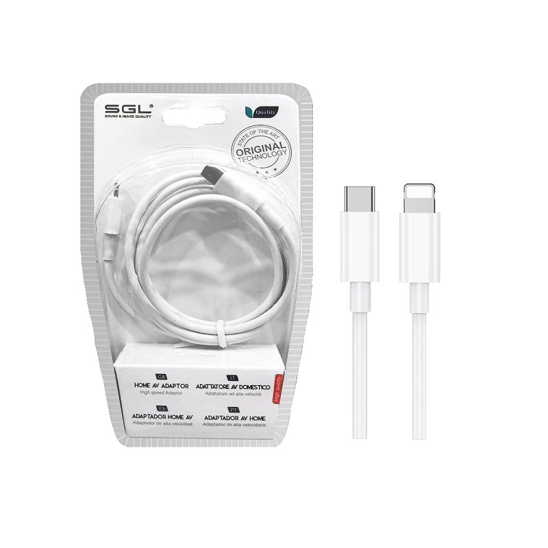 Καλώδιο USB Type C to Lightning - TP158B - 1m - 210917