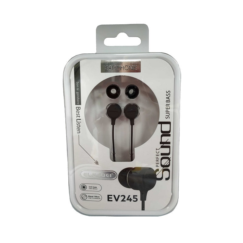 Ενσύρματα ακουστικά - EV-245 - 202456 - Black