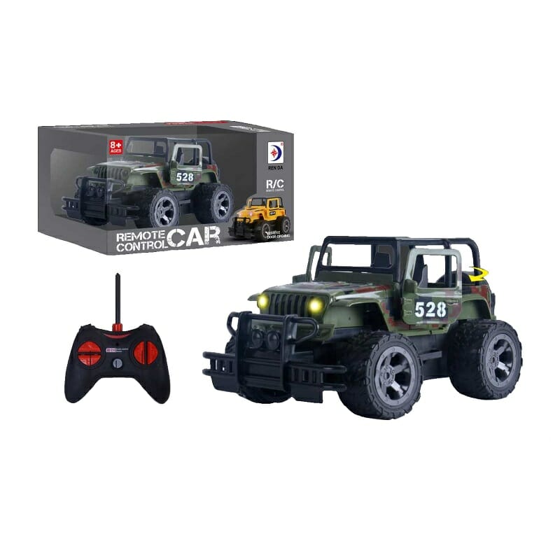 Τηλεκατευθυνόμενο αυτοκίνητο Jeep - 138-1 - 263357