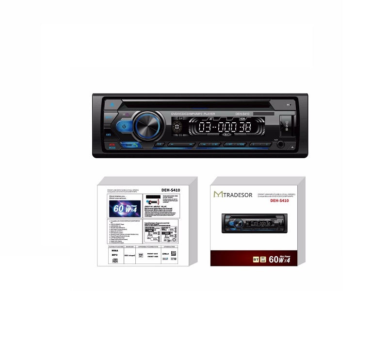 Ηχοσύστημα αυτοκινήτου 1DIN - DEH-S410 - 001573