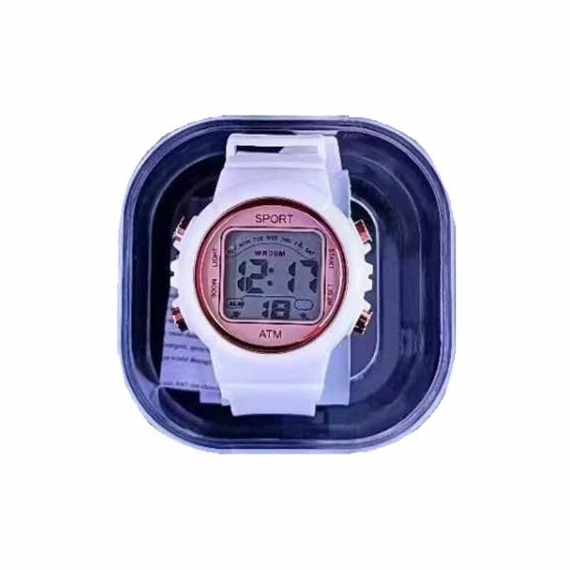 Ψηφιακό ρολόι χειρός - 06 - 451065 - White