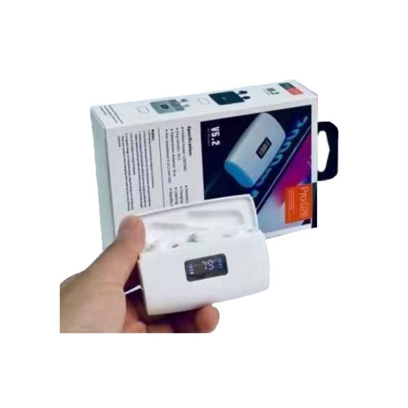 Ασύρματα ακουστικά Bluetooth με θήκη φόρτισης - Pro U29 - 529029 - White