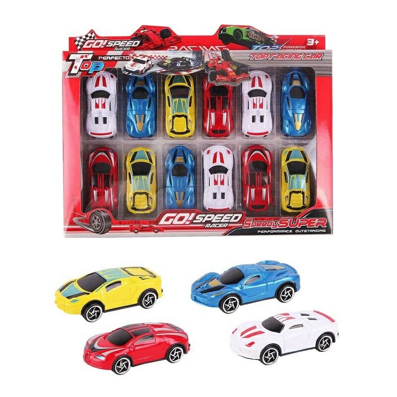 Σετ αυτοκινητάκια - 8801- 12pcs - 539590