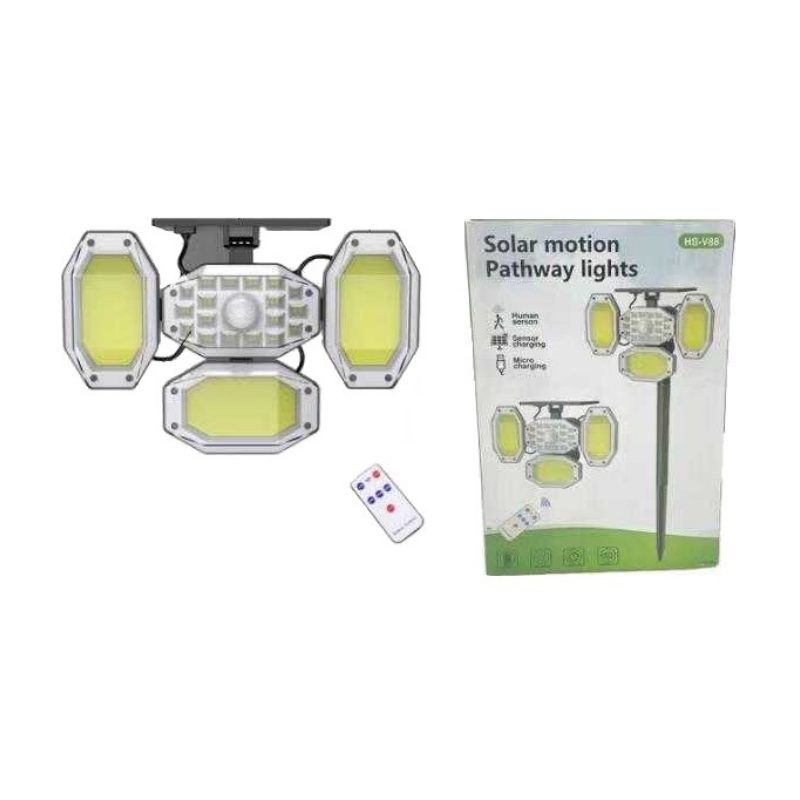 Ηλιακός προβολέας LED με αισθητήρα κίνησης - V88-COB - 559830