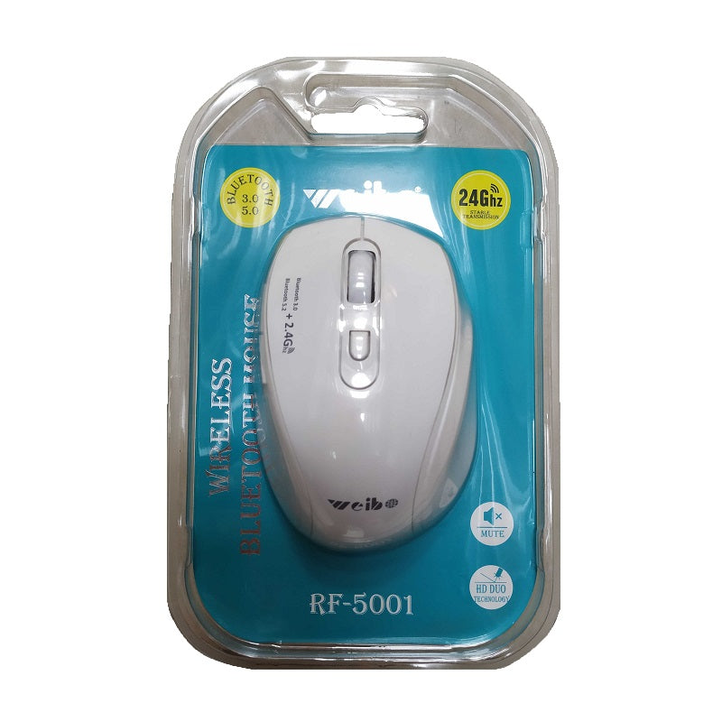 Ασύρματο ποντίκι - RF-5001 - Weibo - 651558 - White