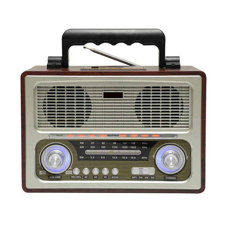 Επαναφορτιζόμενο ραδιόφωνο Retro - M1800BT - 654380