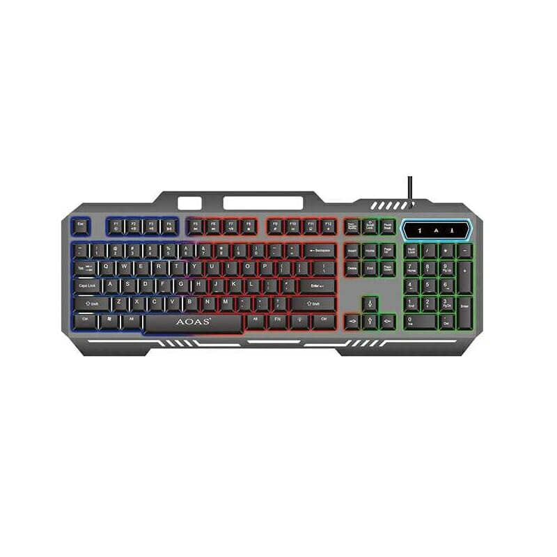 Ενσύρματο πληκτρολόγιο - LED-RGB - M-888  651404