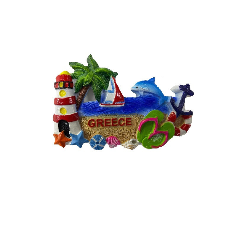Σετ 12Χ - Πολυεστερικό μαγνητάκι - Resin Magnet - 678053