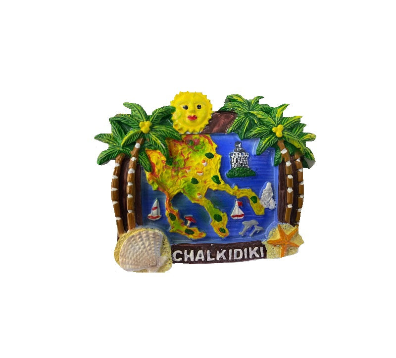 Σετ 12Χ - Πολυεστερικό μαγνητάκι - Resin Magnet - 678071