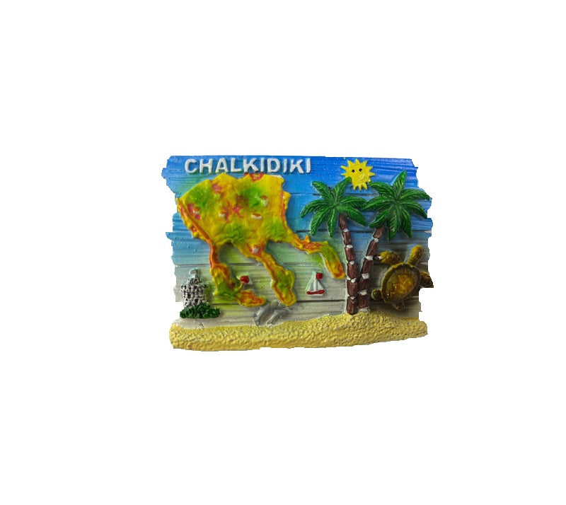 Σετ 12Χ - Πολυεστερικό μαγνητάκι - Resin Magnet - 678076