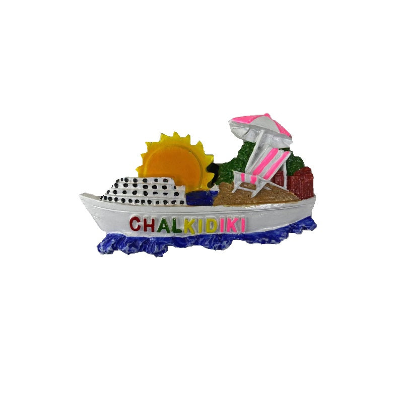 Σετ 12Χ - Πολυεστερικό μαγνητάκι - Resin Magnet - 678096