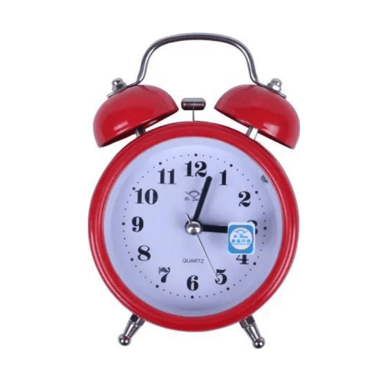 Επιτραπέζιο ρολόι-ξυπνητήρι - 8819 - 688193 - Red