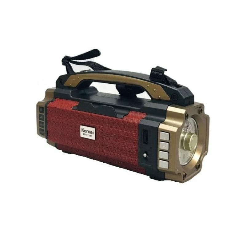 Επαναφορτιζόμενο ραδιόφωνο - MD512BT - 865129 - Red