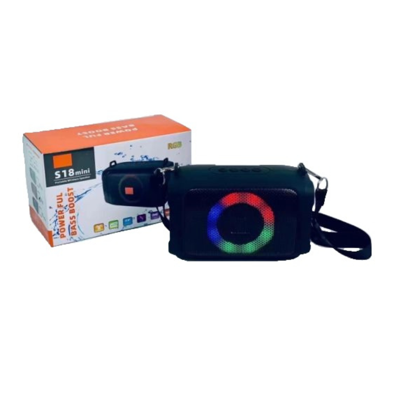 Ασύρματο ηχείο Bluetooth - S18-Mini - 884867 - Black