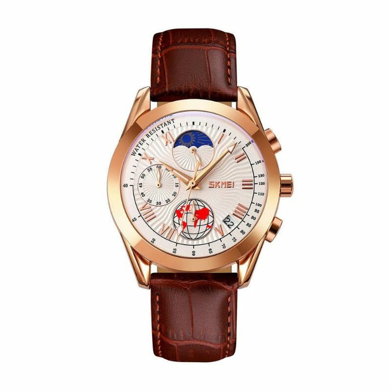 Αναλογικό ρολόι χειρός – Skmei - 9236 - Rose/White