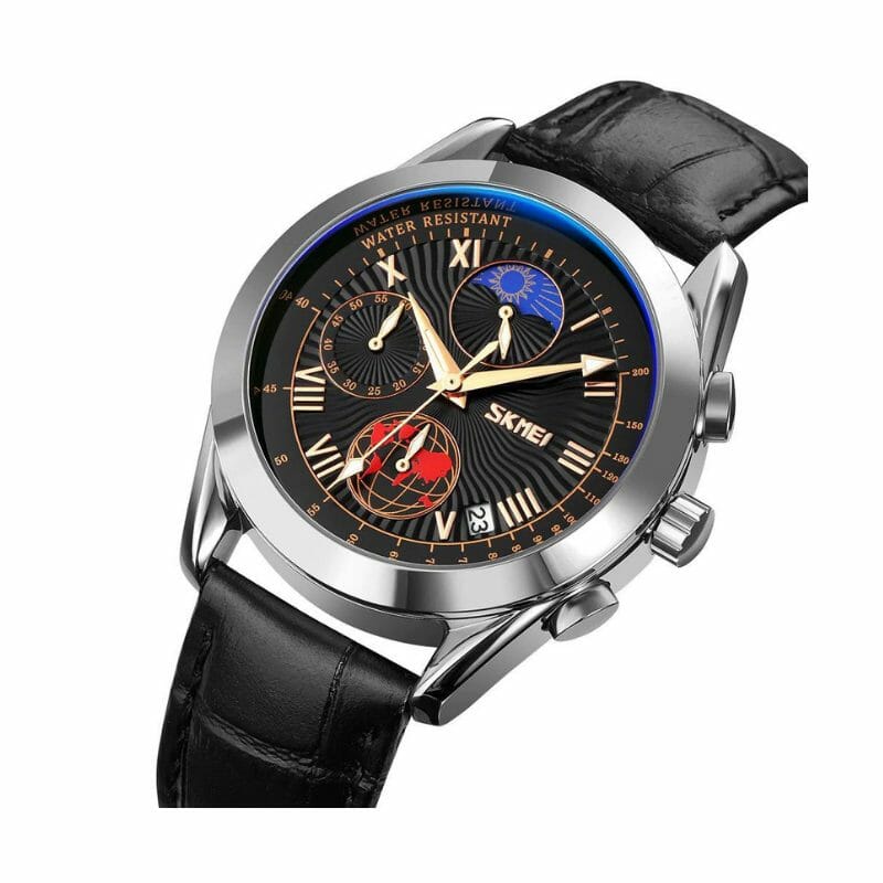 Αναλογικό ρολόι χειρός – Skmei - 9236 - Silver/Black