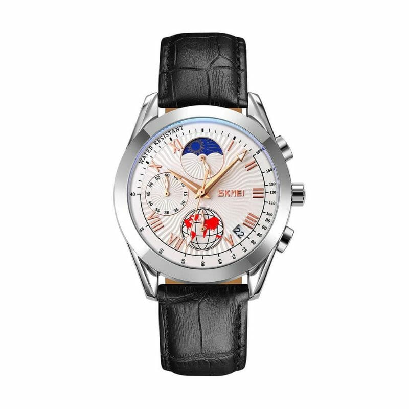 Αναλογικό ρολόι χειρός – Skmei - 9236 - Silver/White