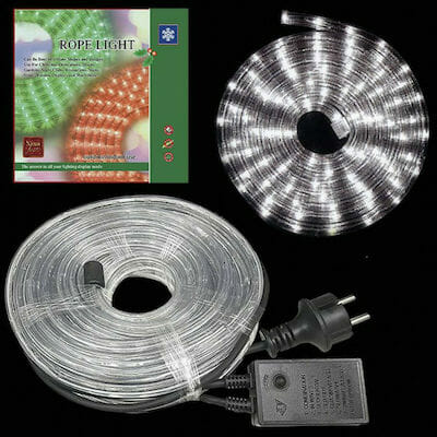 Χριστουγεννιάτικος φωτοσωλήνας LED - 30m - White - 210344
