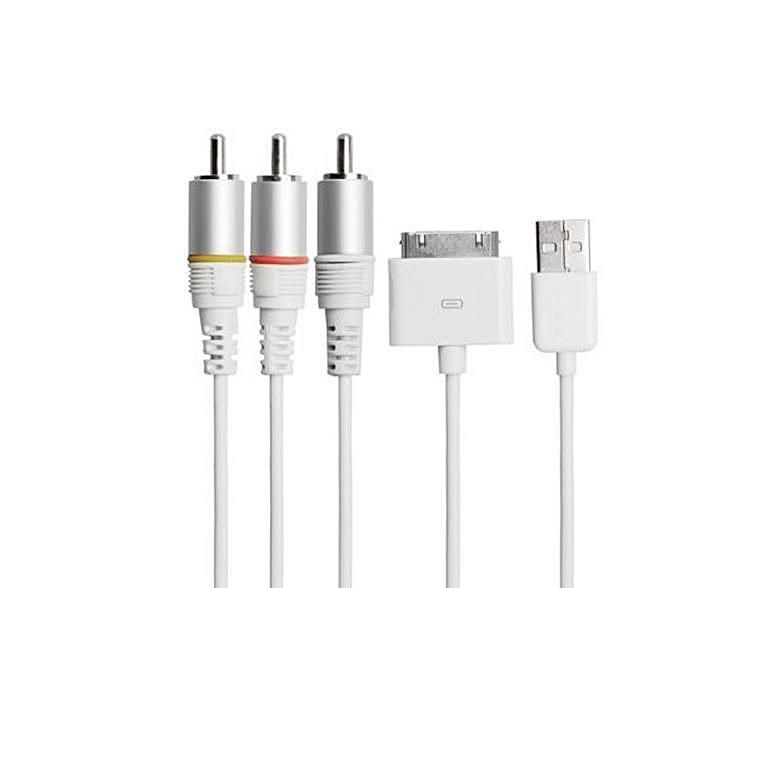 Καλώδιο AV για iOS συσκευές - 1.8Μ